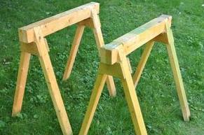 Simple And Sturdy Sawhorse Plan