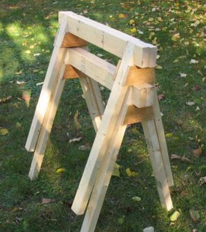 Stackable Sawhorse Plan By Woodgears