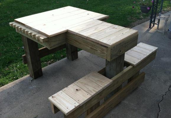 Wooden Shooting Bench Plan