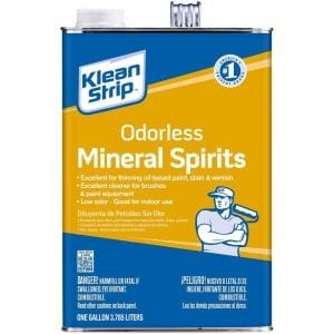 Apply Mineral Spirits 1