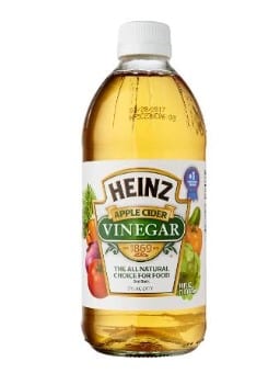 Apply White Vinegar To Soften The Adhesive Residue 1