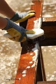 Hand Washing Barn Wood