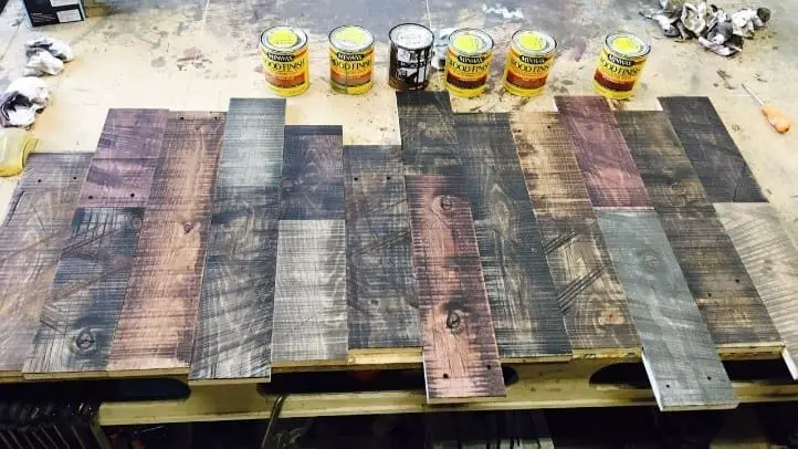 How To Antique Wood With Stain