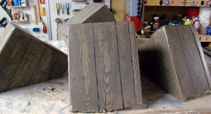 How To Make Cardboard Look Like Wood – Cut The Wood Paint Cardboard To Look Like Wood
