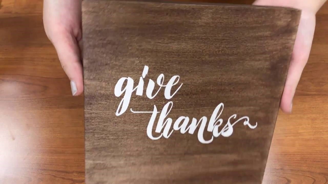 How To Make Vinyl Letters Stick To Wood
