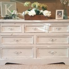How to Distress Wood with Chalk Paint