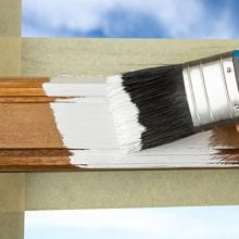 How to Paint Over Wood Paneling