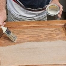 How to Paint Varnished Wood