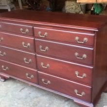 How to Refinish Wood Dresser