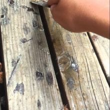 How to Remove Sap from Wood