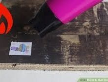 How to Take Stickers Off Wood