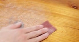 Sanding Wooden Furniture