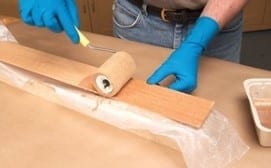 Spreading The Glue Or Laminate