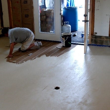 Concrete Floor Painted To Look Like Wood Mycoffeepot Org