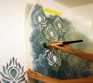 How To Stencil On Wood Without Bleeding - Cut The Wood