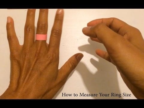 Step 3 Measure The Girth Of Your Finger