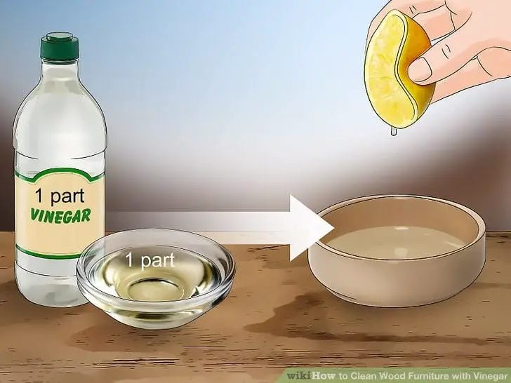 Using Solvents Vinegar And Lemon 1