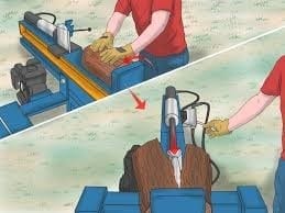 Using A Hydraulic Wood Splitter