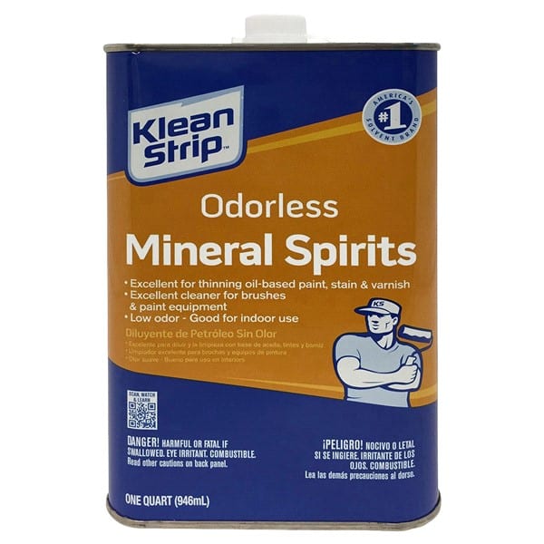 Using Mineral Spirits