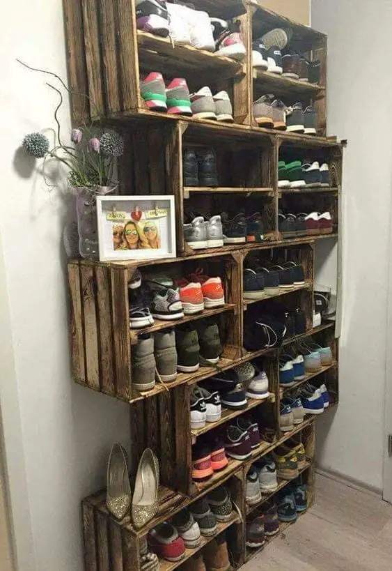 A Shoe Collector’s Shoe Rack