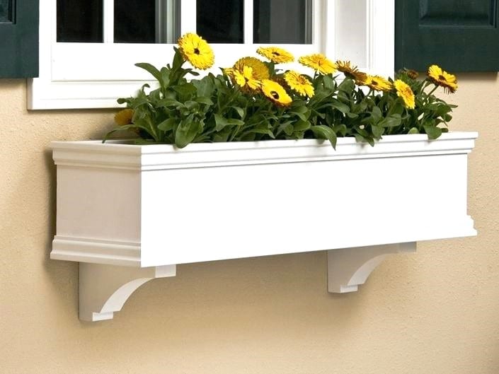 Diy Wood Window Flower Box 2