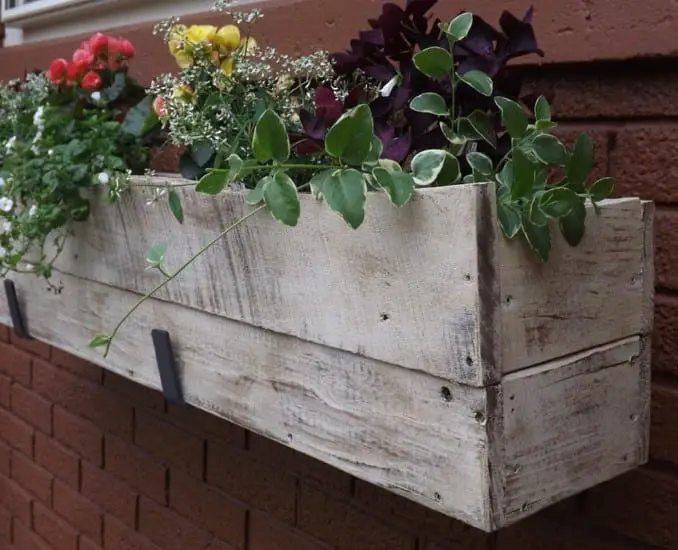 Diy Wood Window Flower