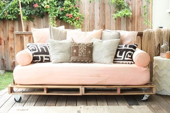 Daybed Pallet Patio 2