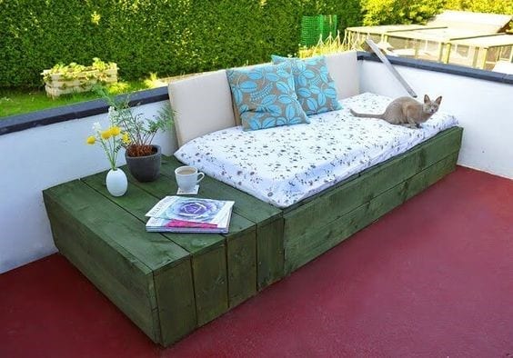 Daybed Pallet Patio 3