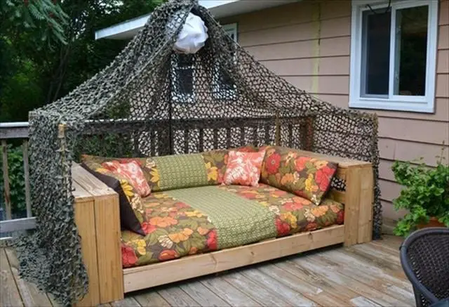 Daybed Pallet Patio