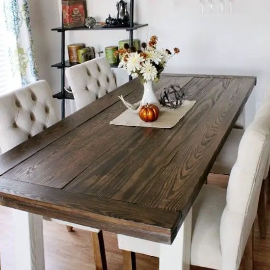 Door turned table Pallet Patio