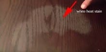 How To Remove White Stains From Wood