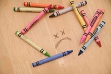 How to Get Crayon off Wood