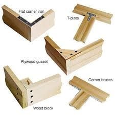 How To Join Wood Corners With A Dowel Or Butt Joint