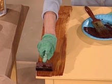 How to Paint Faux Wood