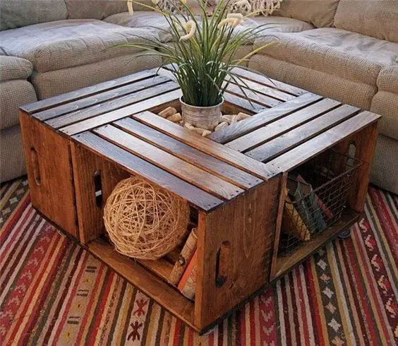 Pallet Center Table Furniture