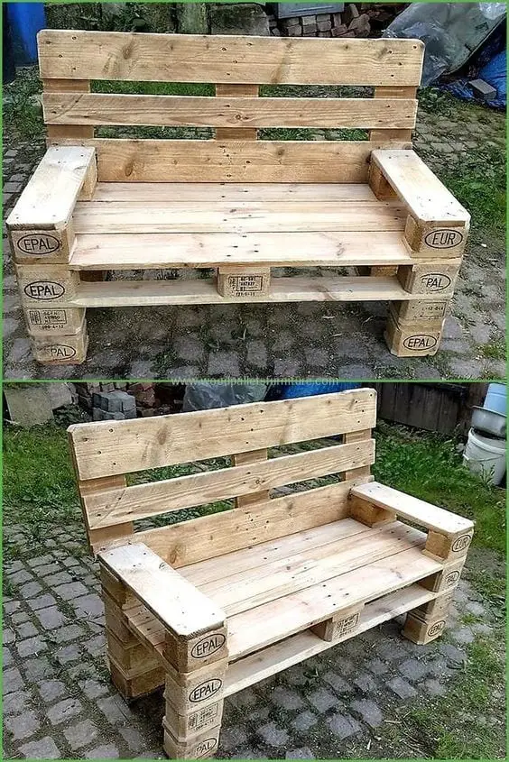 Pallet Chair Patio Furniture 2