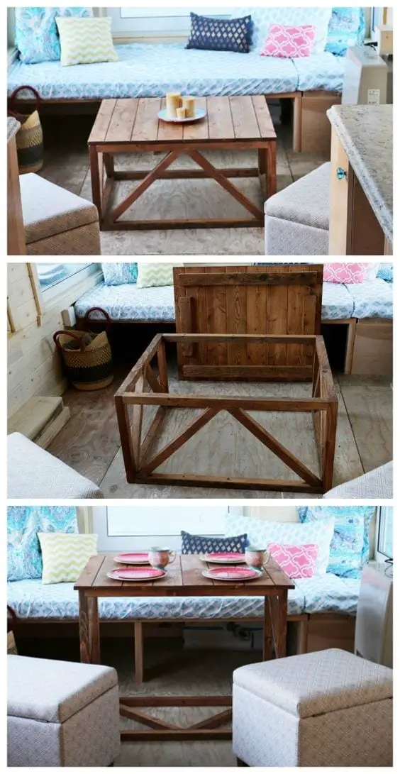 Pallet Patio Coffee Table