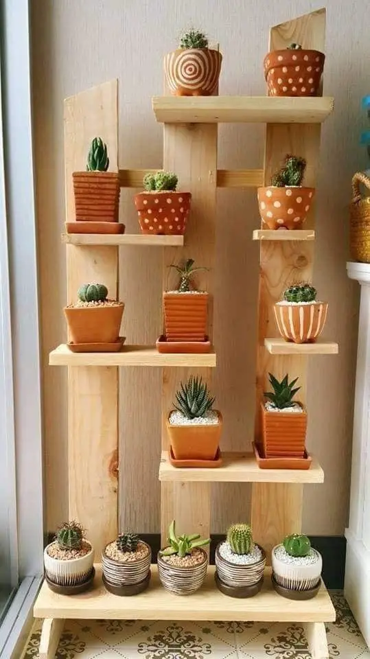 Pallet Patio Plant Garden