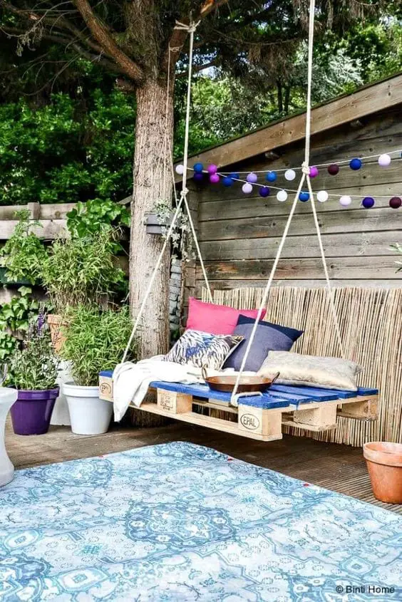 Pallet Swing Chair