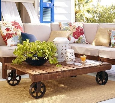 Pallet Table Wheels