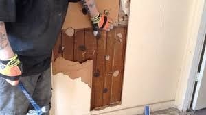 Removing The Wood Paneling Should Be Done Carefully