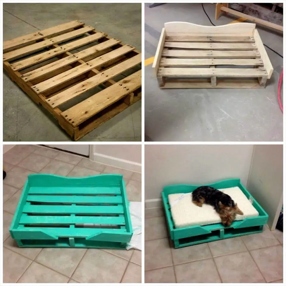 Simple And Cheap Diy Pallet Dog Bed