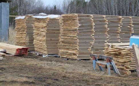 Step 4 Let Wood Remain In The Open Air And Sun. Complete Drying Can Take Several Month