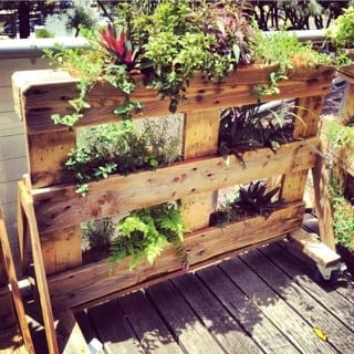 The Diy A Frame Planter