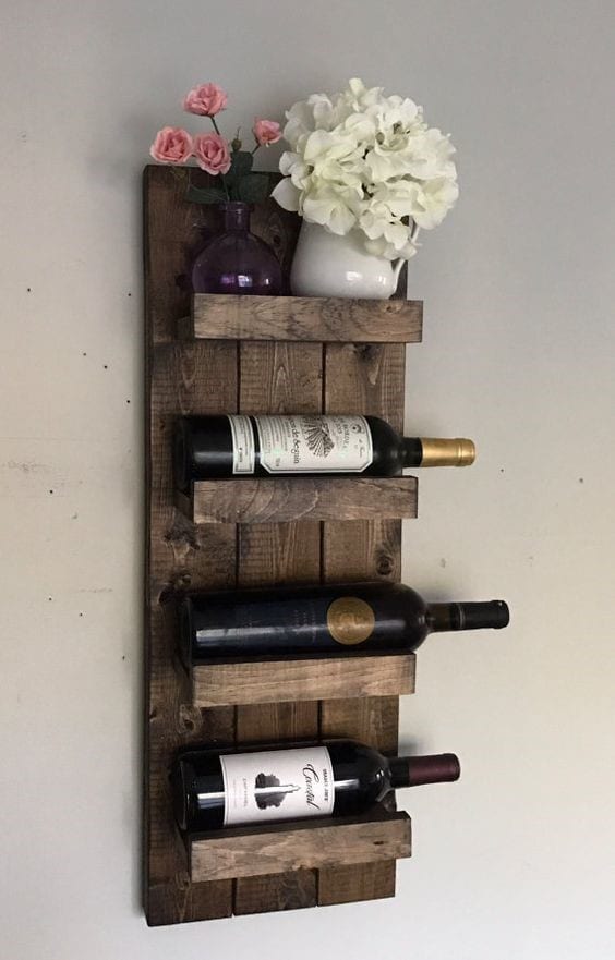 Wine Rack Pallet Furniture 2