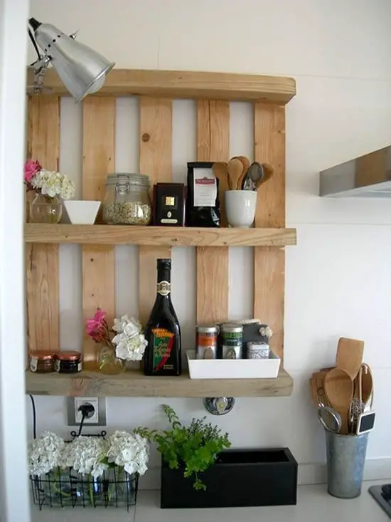Wood Patio Pallet Kitchen Furniture 3
