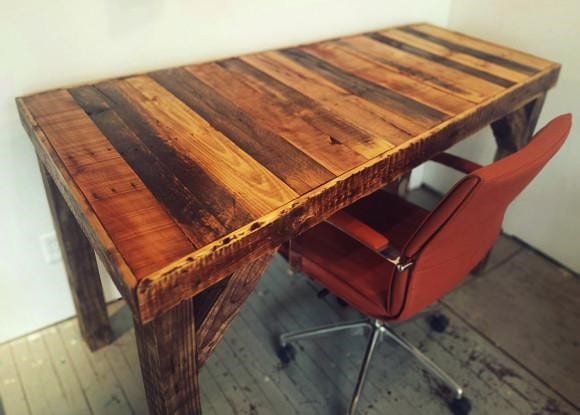 Workshop Pallet Desk