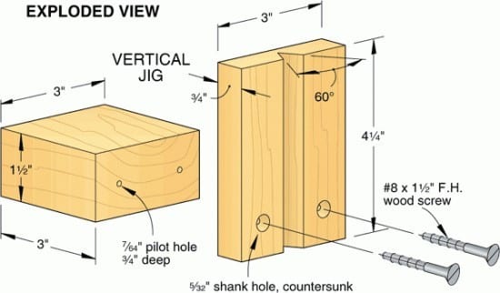 Make Pilot Holes In The Second Wood Surface