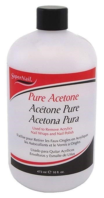 Use Acetone Or Nail Polish Remover