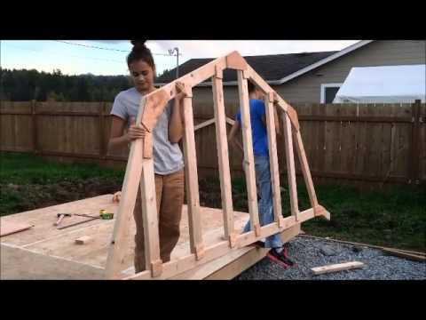 10X12 Beginner Friendly Barn Style Shed